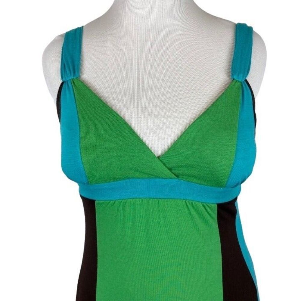 Beautiful XOXO bright color maxi dress- size S